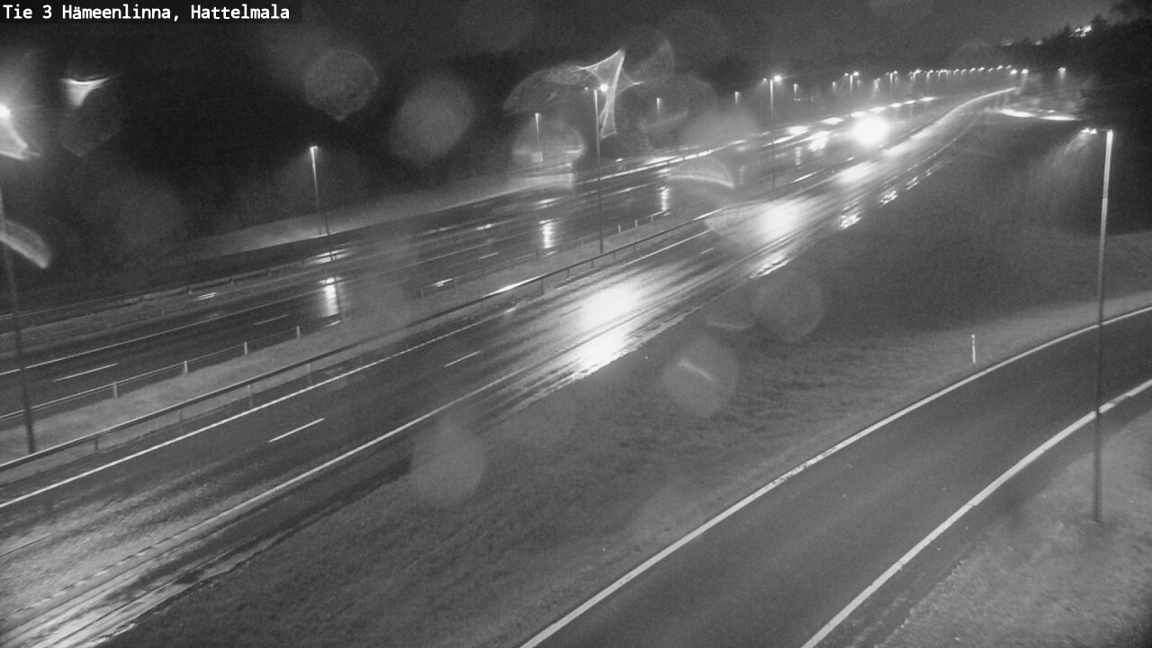 Weather Camera Image Road 3 Hämeenlinna, Hattelmala, Hämeenlinna, Kanta-Häme