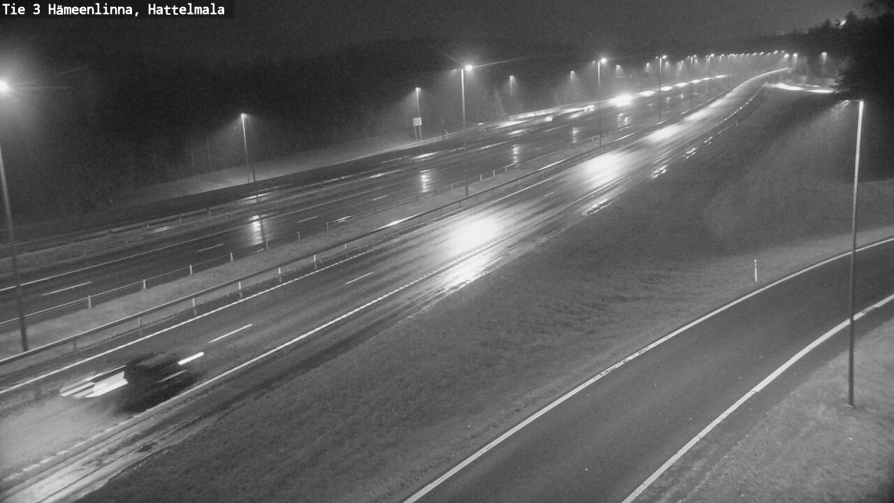 Weather Camera Image Road 3 Hämeenlinna, Hattelmala, Hämeenlinna, Kanta-Häme
