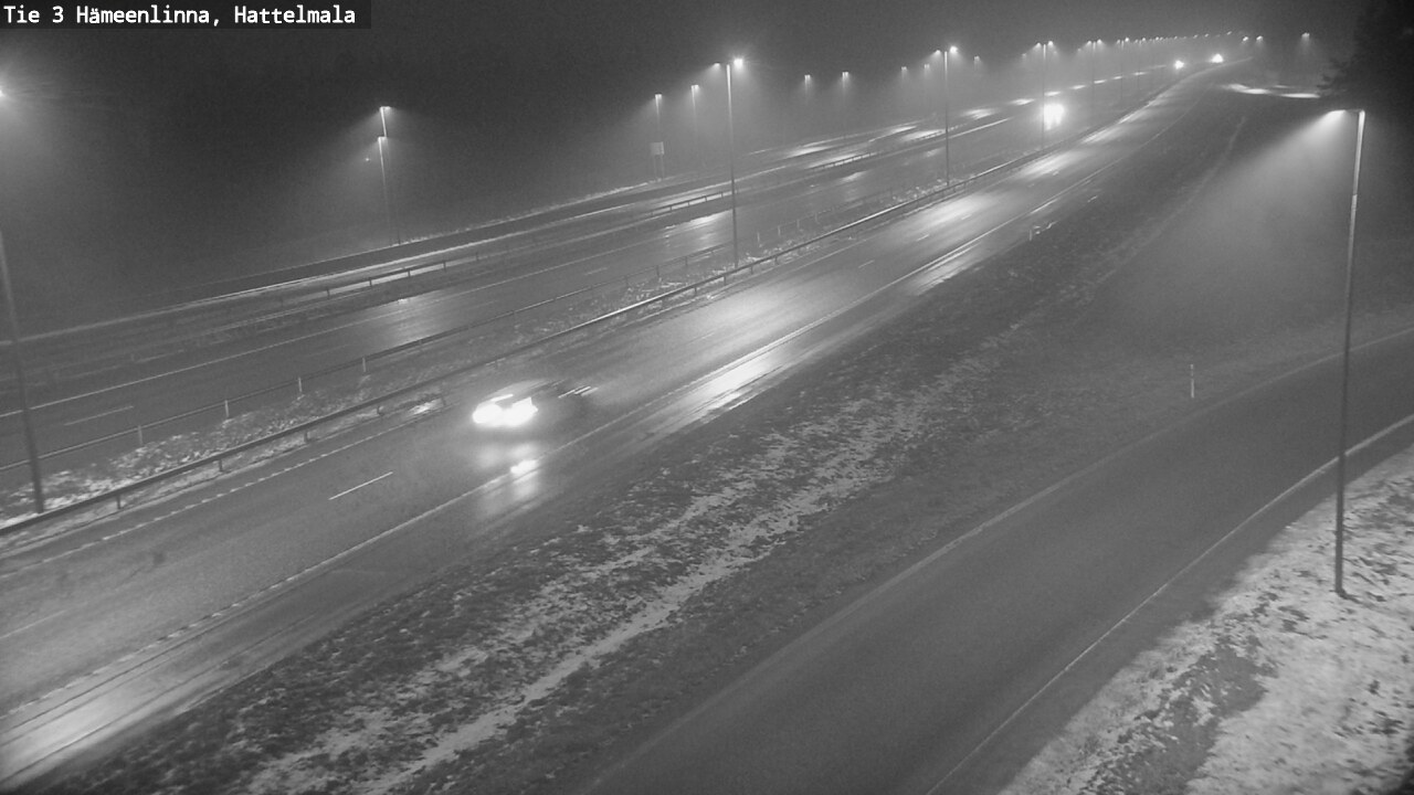 Weather Camera Image Väg 3 Tavastehus, Hattelmala, Hämeenlinna, Kanta-Häme