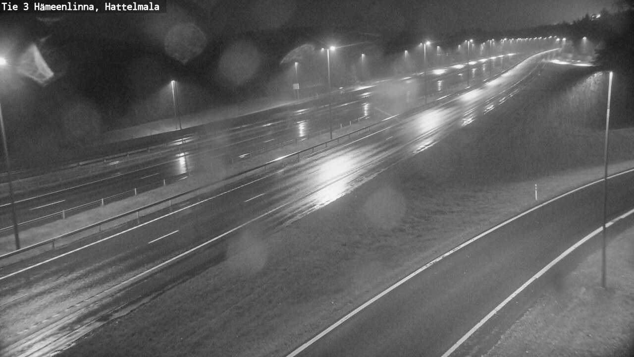 Weather Camera Image Road 3 Hämeenlinna, Hattelmala, Hämeenlinna, Kanta-Häme