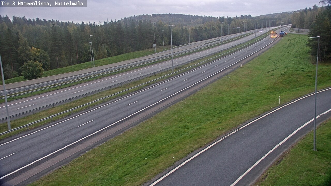 Weather Camera Image Road 3 Hämeenlinna, Hattelmala, Hämeenlinna, Kanta-Häme