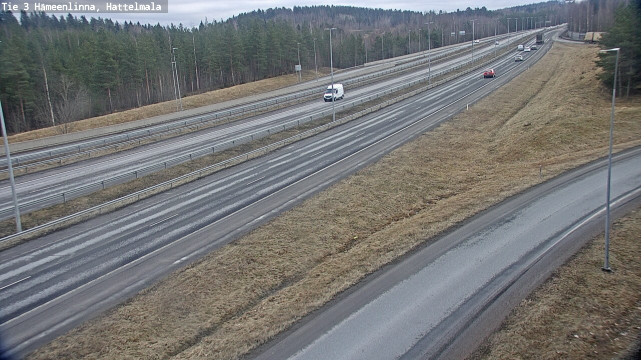 Weather Camera Image Väg 3 Tavastehus, Hattelmala, Hämeenlinna, Kanta-Häme