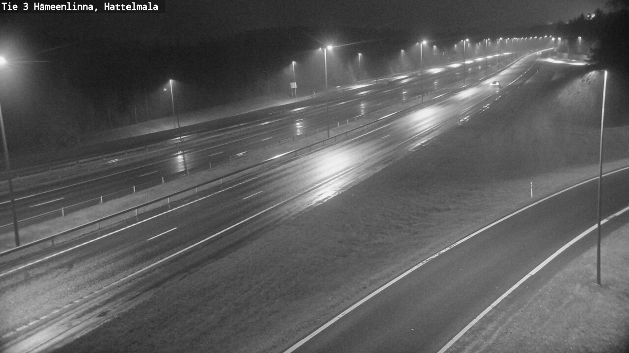 Weather Camera Image Road 3 Hämeenlinna, Hattelmala, Hämeenlinna, Kanta-Häme