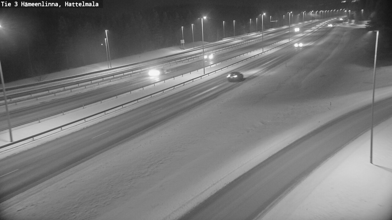 Weather Camera Image Väg 3 Tavastehus, Hattelmala, Hämeenlinna, Kanta-Häme