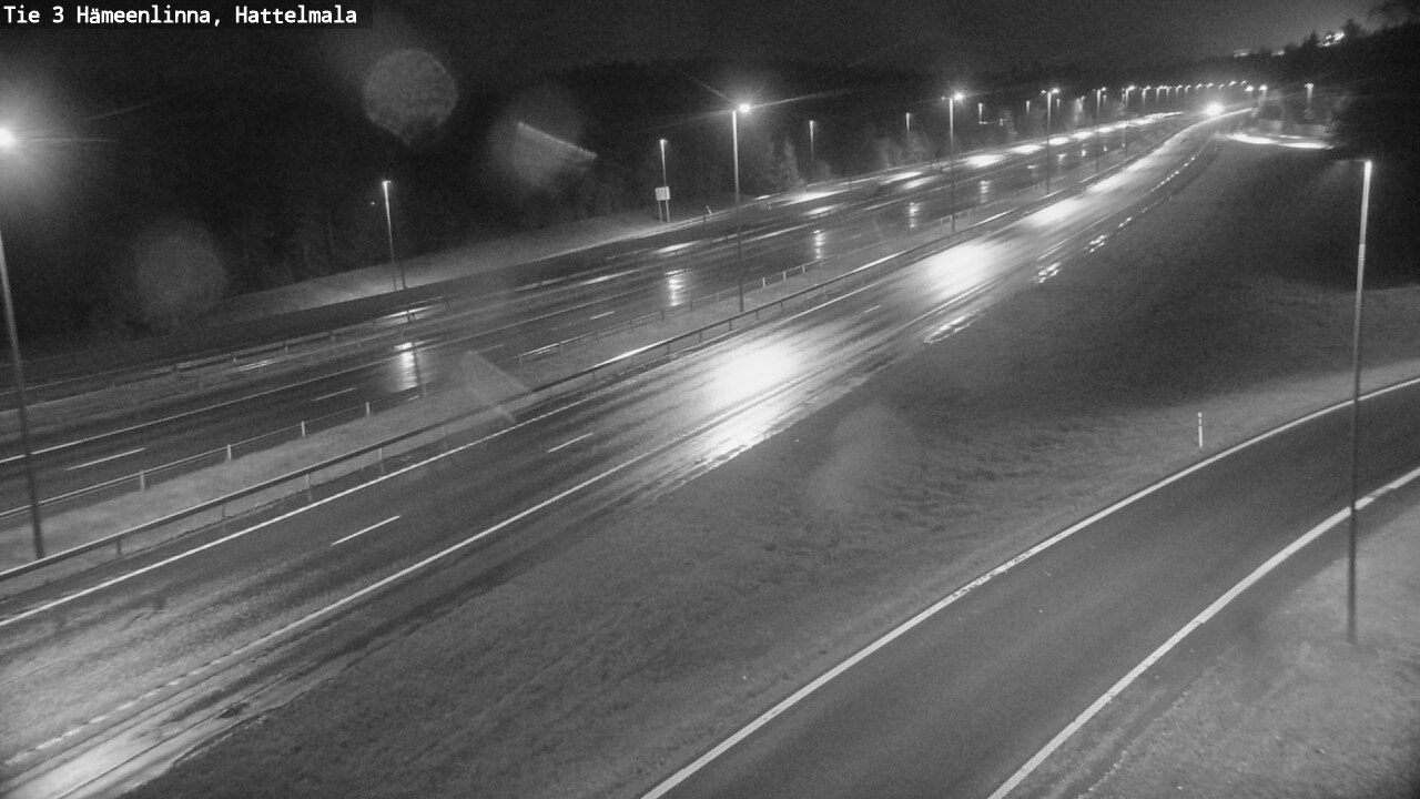 Weather Camera Image Road 3 Hämeenlinna, Hattelmala, Hämeenlinna, Kanta-Häme