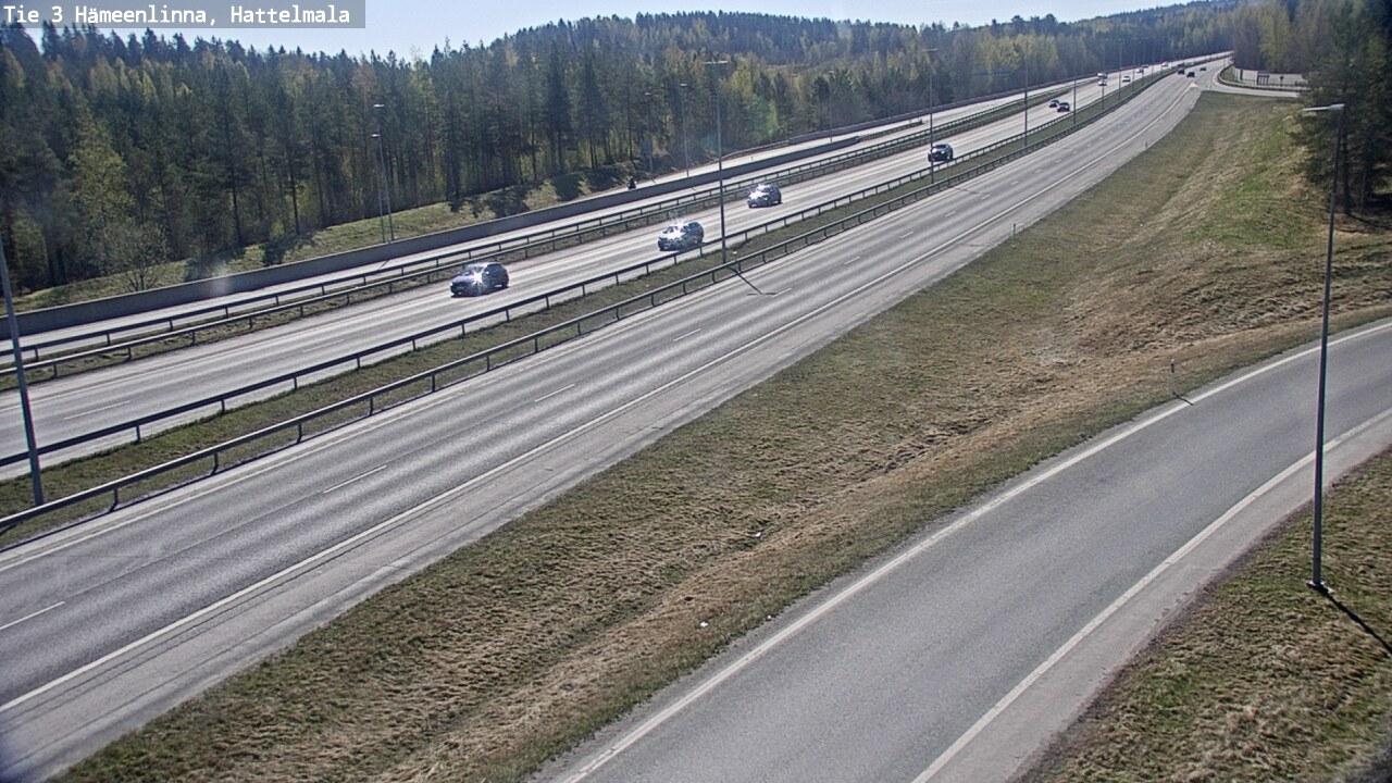 Kelikamerat Kuva Tie 3 Hämeenlinna, Hattelmala, Hämeenlinna, Kanta-Häme
