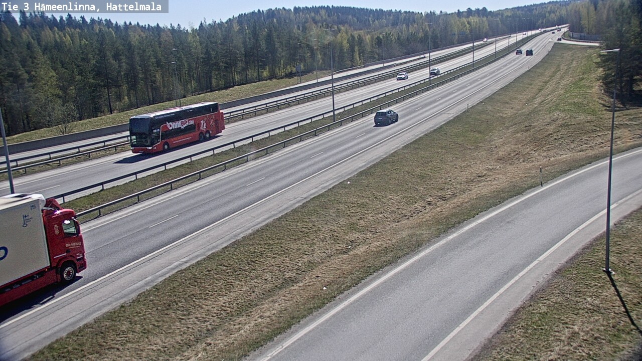 Kelikamerat Kuva Tie 3 Hämeenlinna, Hattelmala, Hämeenlinna, Kanta-Häme