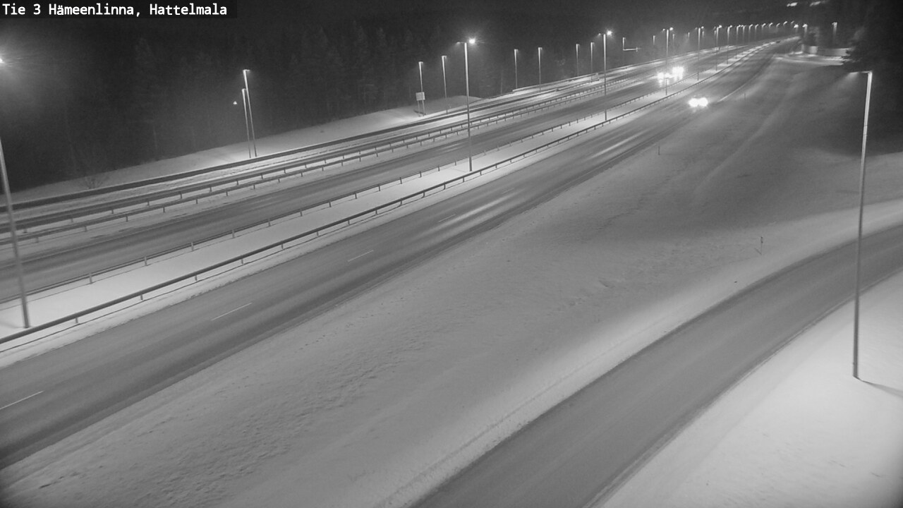 Weather Camera Image Väg 3 Tavastehus, Hattelmala, Hämeenlinna, Kanta-Häme