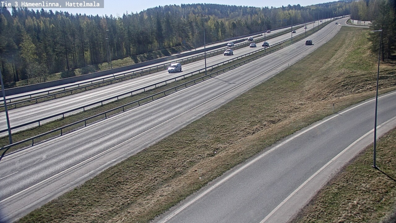 Kelikamerat Kuva Tie 3 Hämeenlinna, Hattelmala, Hämeenlinna, Kanta-Häme