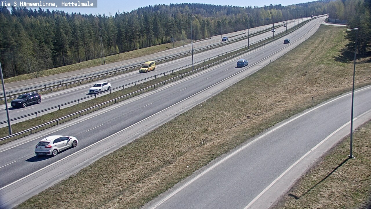 Kelikamerat Kuva Tie 3 Hämeenlinna, Hattelmala, Hämeenlinna, Kanta-Häme