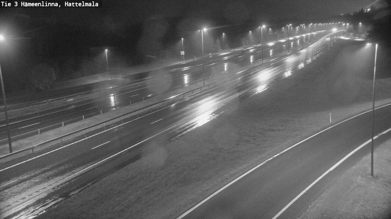 Weather Camera Image Road 3 Hämeenlinna, Hattelmala, Hämeenlinna, Kanta-Häme