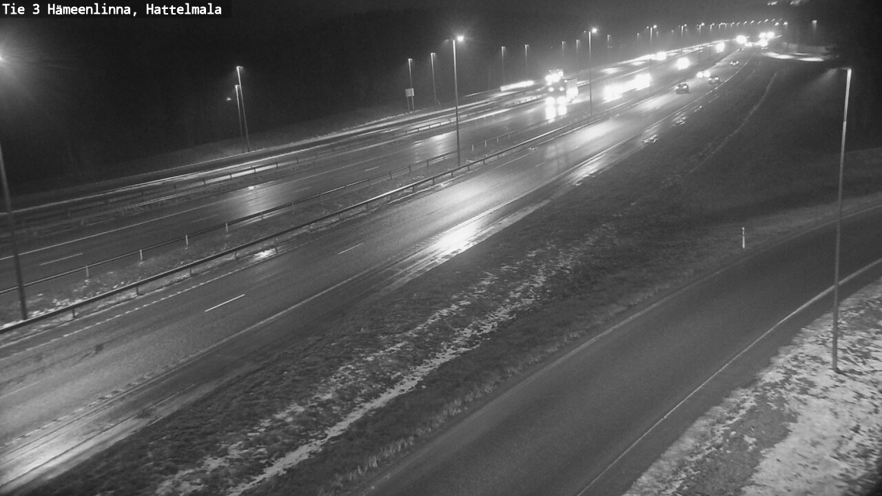 Weather Camera Image Road 3 Hämeenlinna, Hattelmala, Hämeenlinna, Kanta-Häme