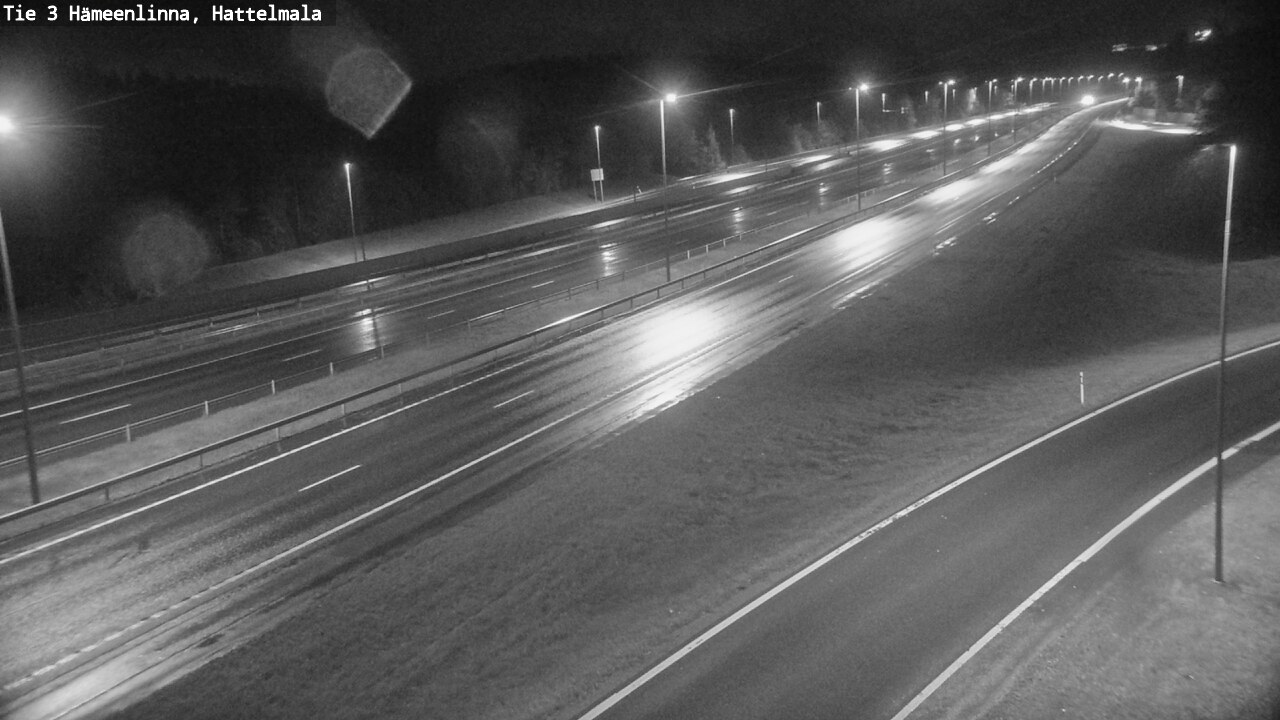 Weather Camera Image Road 3 Hämeenlinna, Hattelmala, Hämeenlinna, Kanta-Häme