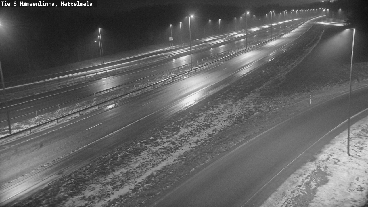 Weather Camera Image Väg 3 Tavastehus, Hattelmala, Hämeenlinna, Kanta-Häme