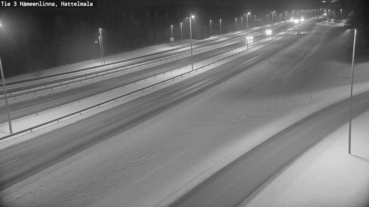 Weather Camera Image Väg 3 Tavastehus, Hattelmala, Hämeenlinna, Kanta-Häme
