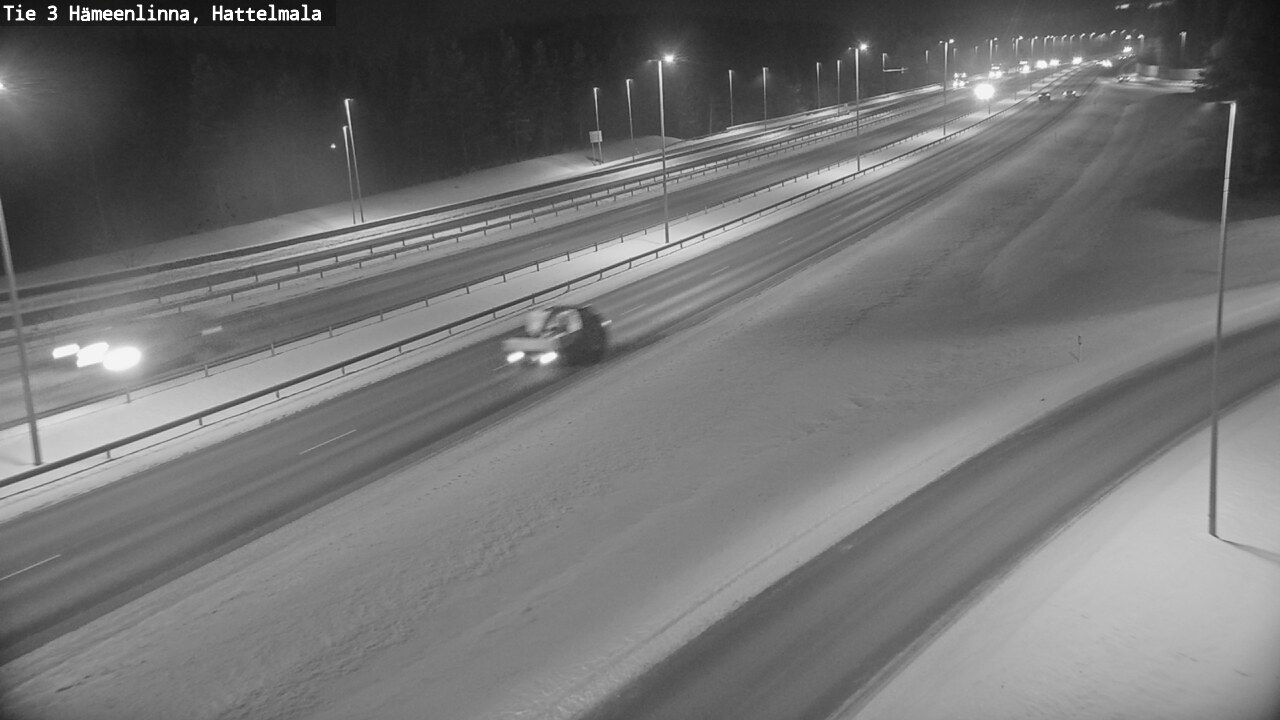 Weather Camera Image Väg 3 Tavastehus, Hattelmala, Hämeenlinna, Kanta-Häme