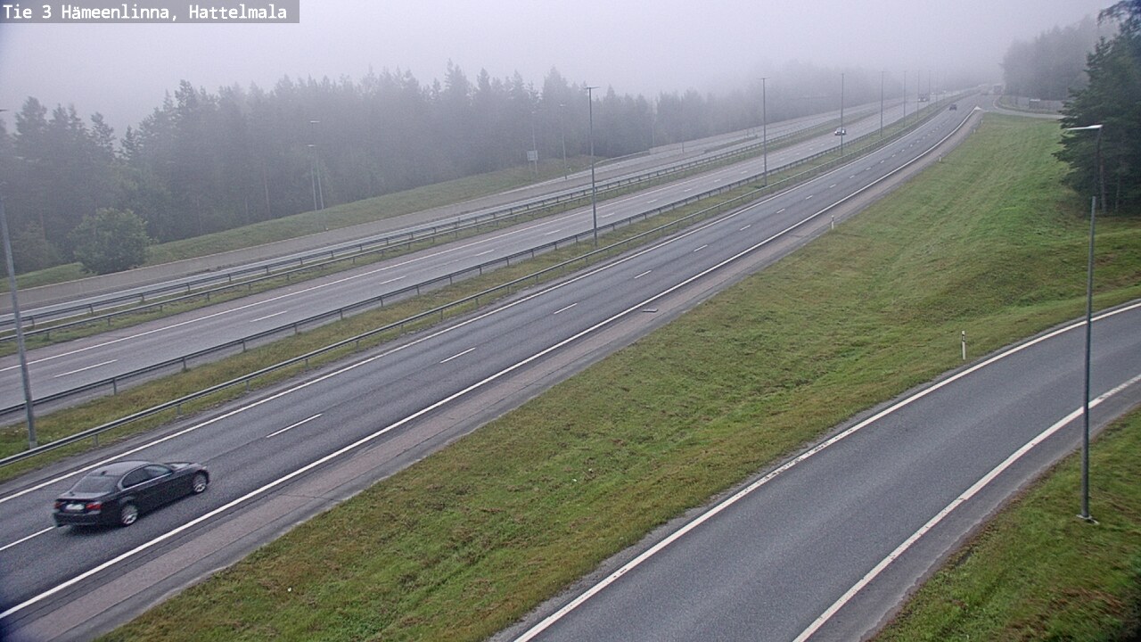 Weather Camera Image Road 3 Hämeenlinna, Hattelmala, Hämeenlinna, Kanta-Häme