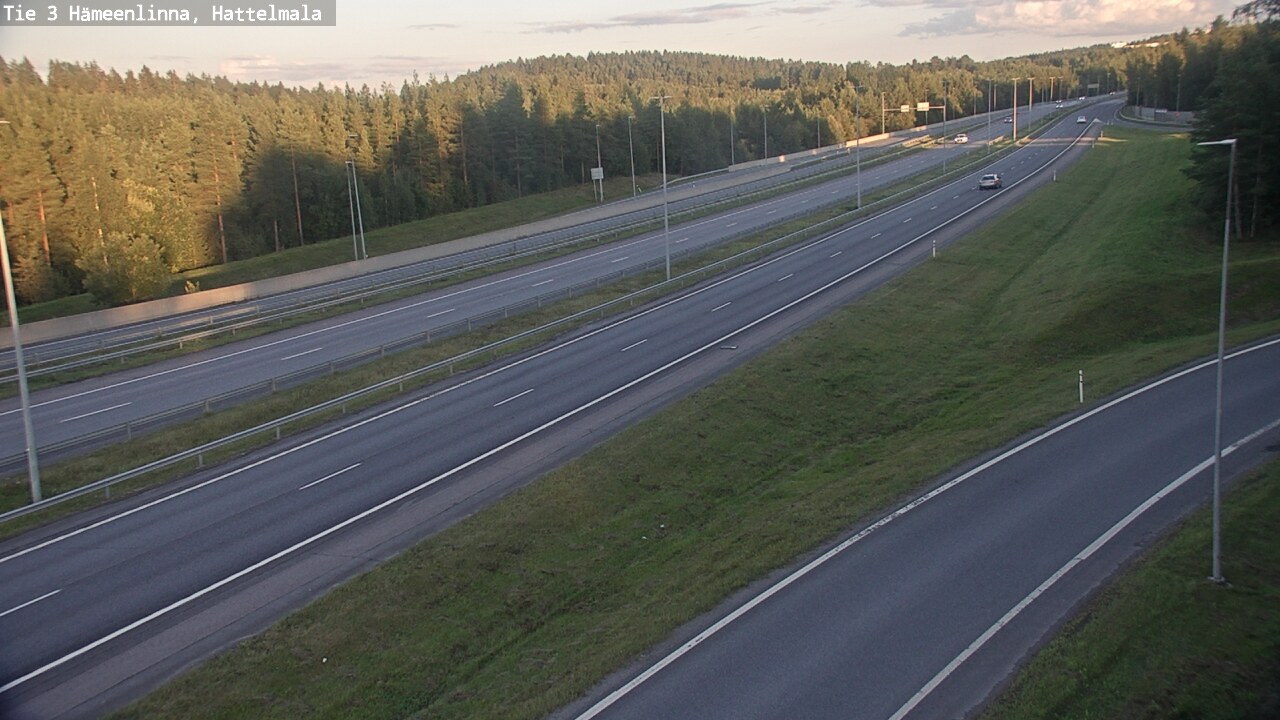 Kelikamerat Kuva Tie 3 Hämeenlinna, Hattelmala, Hämeenlinna, Kanta-Häme