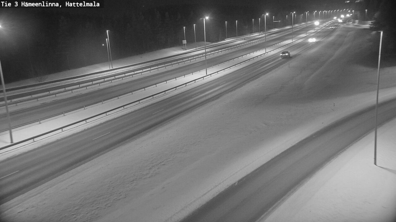 Weather Camera Image Väg 3 Tavastehus, Hattelmala, Hämeenlinna, Kanta-Häme