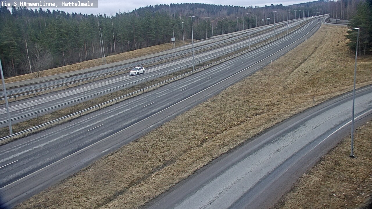 Weather Camera Image Väg 3 Tavastehus, Hattelmala, Hämeenlinna, Kanta-Häme