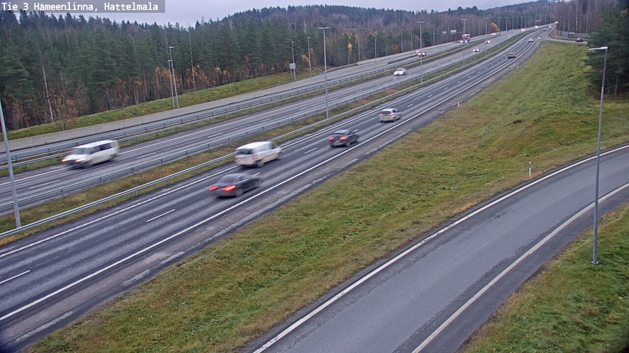 Kelikamerat Kuva Tie 3 Hämeenlinna, Hattelmala, Hämeenlinna, Kanta-Häme