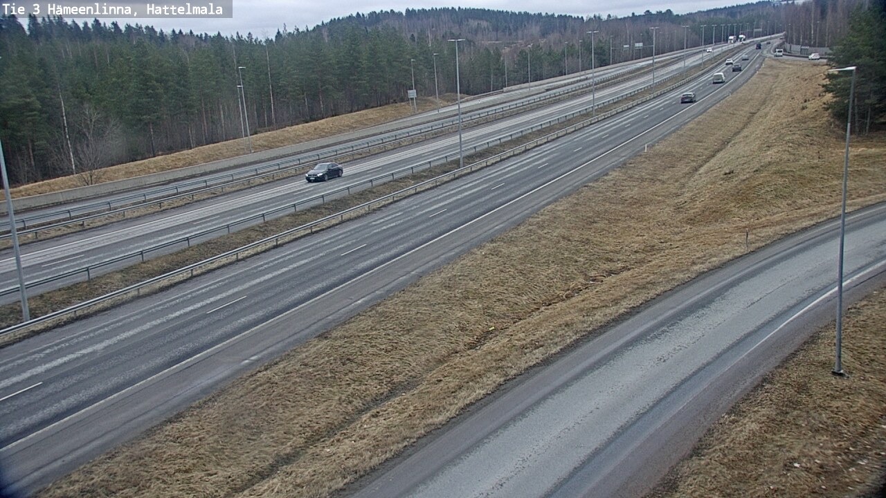 Weather Camera Image Väg 3 Tavastehus, Hattelmala, Hämeenlinna, Kanta-Häme
