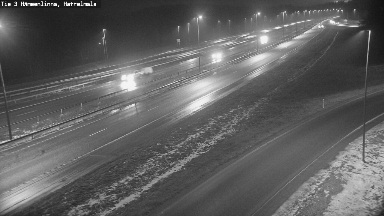 Weather Camera Image Road 3 Hämeenlinna, Hattelmala, Hämeenlinna, Kanta-Häme