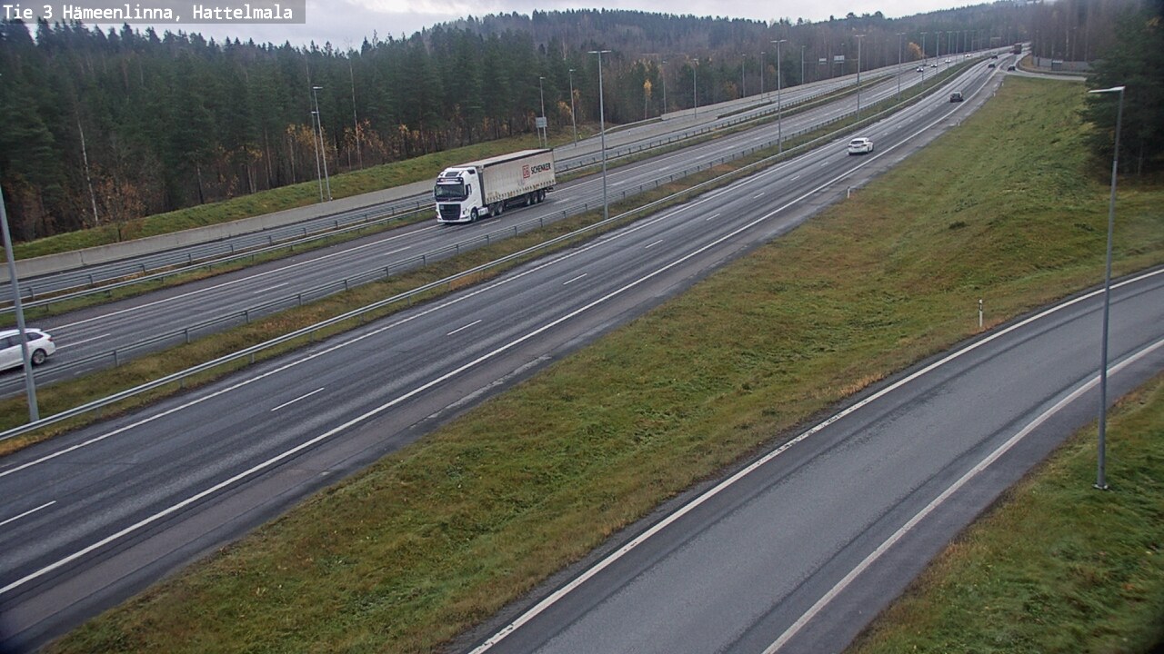 Kelikamerat Kuva Tie 3 Hämeenlinna, Hattelmala, Hämeenlinna, Kanta-Häme