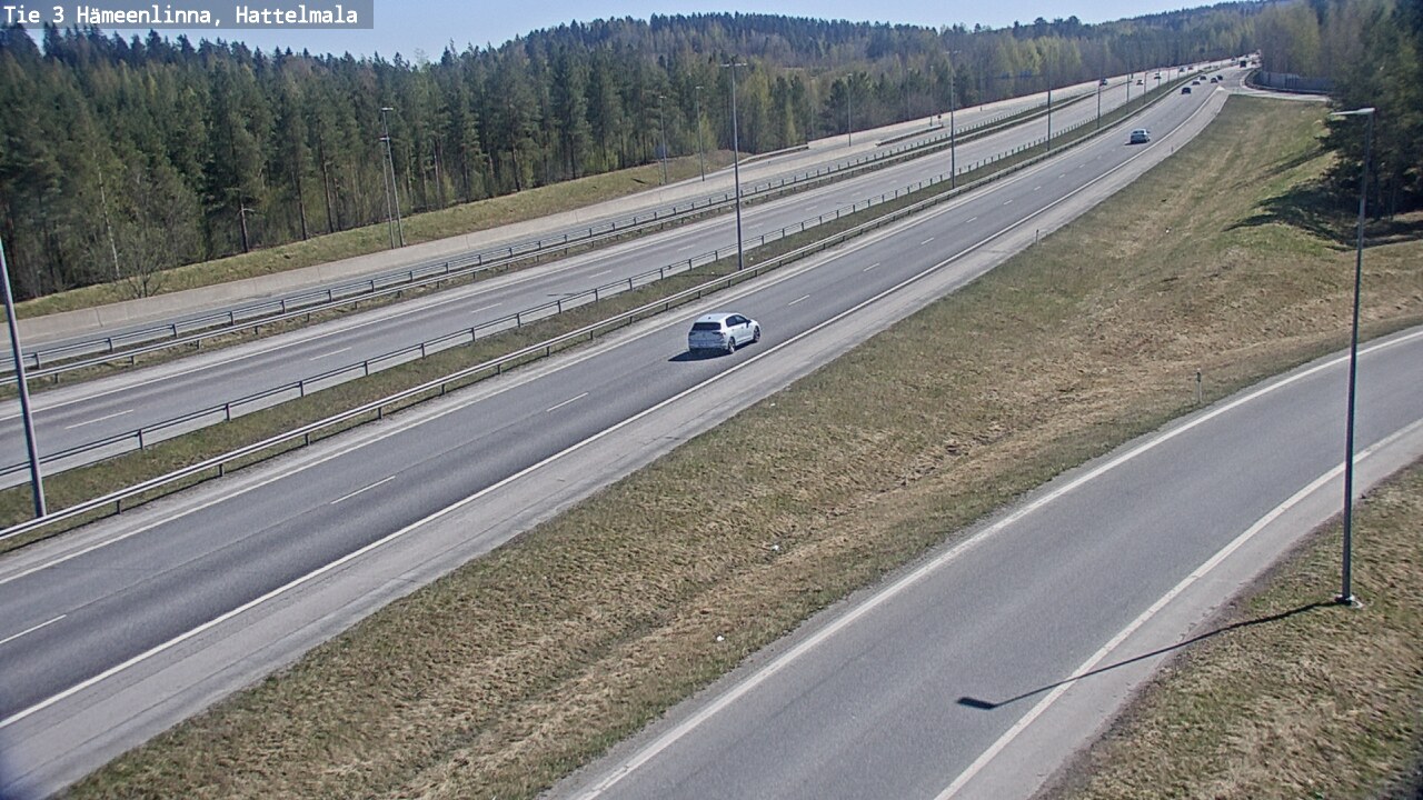Kelikamerat Kuva Tie 3 Hämeenlinna, Hattelmala, Hämeenlinna, Kanta-Häme