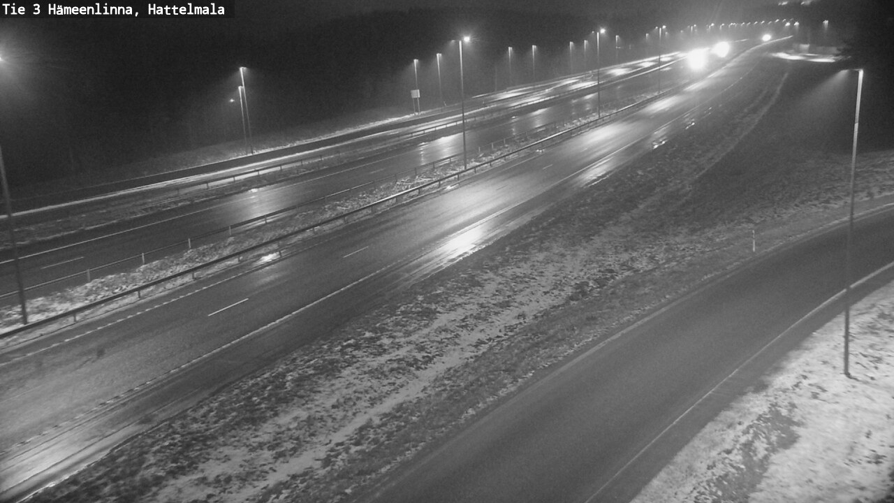Weather Camera Image Väg 3 Tavastehus, Hattelmala, Hämeenlinna, Kanta-Häme