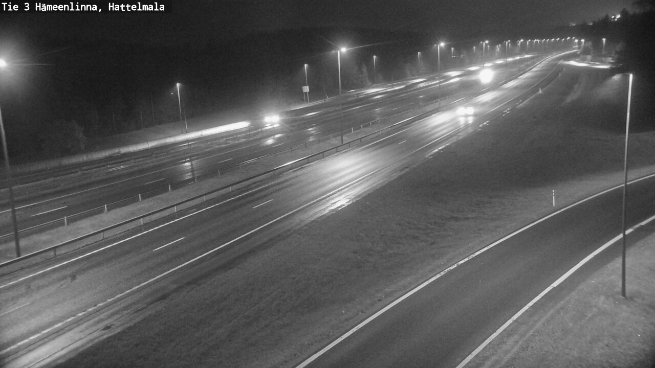 Weather Camera Image Road 3 Hämeenlinna, Hattelmala, Hämeenlinna, Kanta-Häme