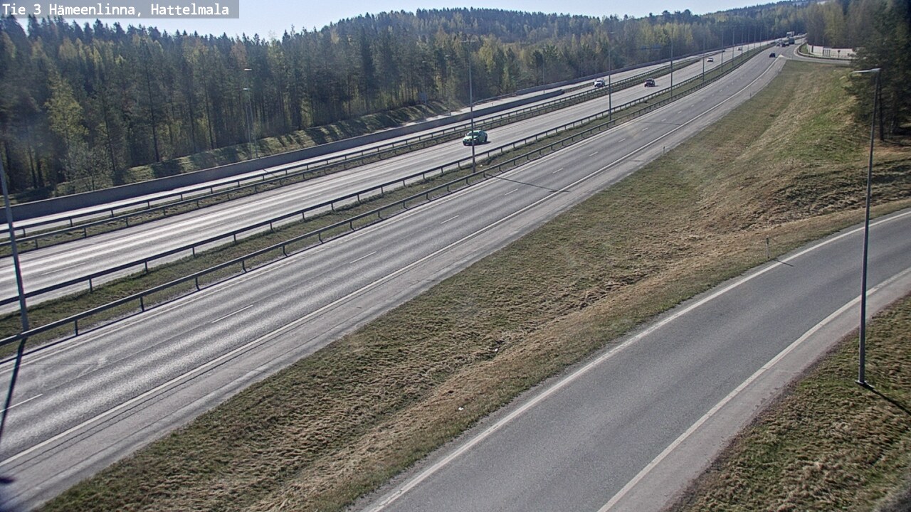 Kelikamerat Kuva Tie 3 Hämeenlinna, Hattelmala, Hämeenlinna, Kanta-Häme