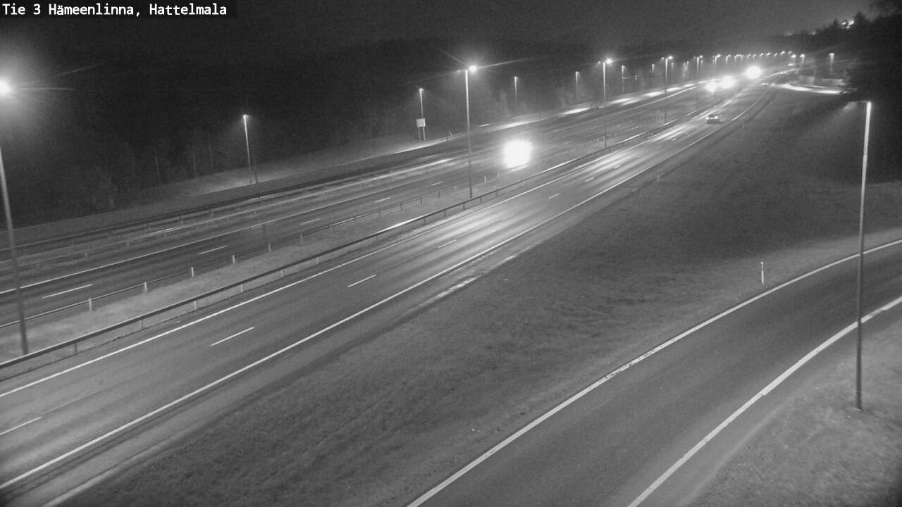 Weather Camera Image Road 3 Hämeenlinna, Hattelmala, Hämeenlinna, Kanta-Häme