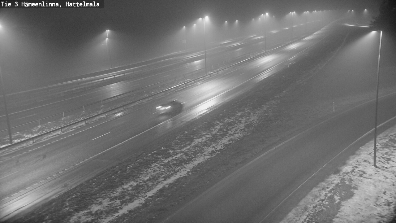 Weather Camera Image Road 3 Hämeenlinna, Hattelmala, Hämeenlinna, Kanta-Häme