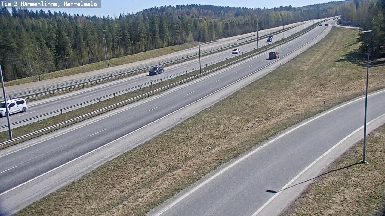 Kelikamerat Kuva Tie 3 Hämeenlinna, Hattelmala, Hämeenlinna, Kanta-Häme