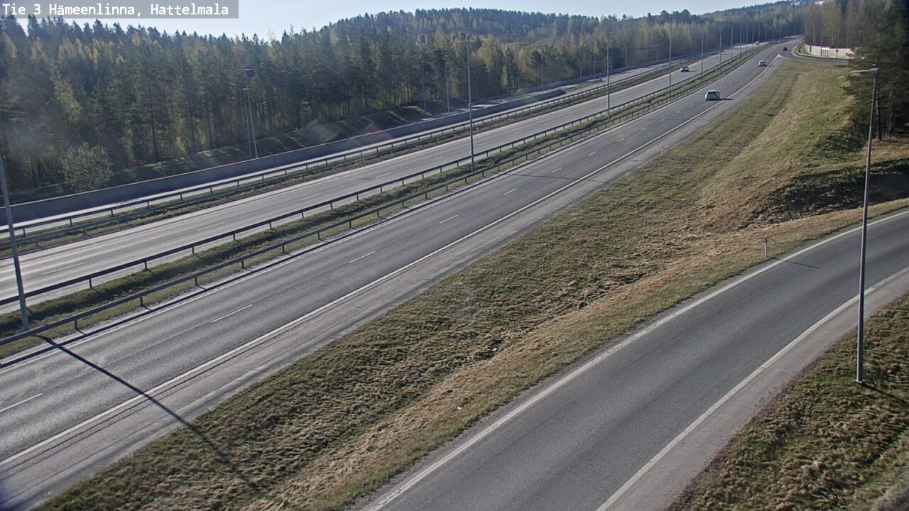 Kelikamerat Kuva Tie 3 Hämeenlinna, Hattelmala, Hämeenlinna, Kanta-Häme