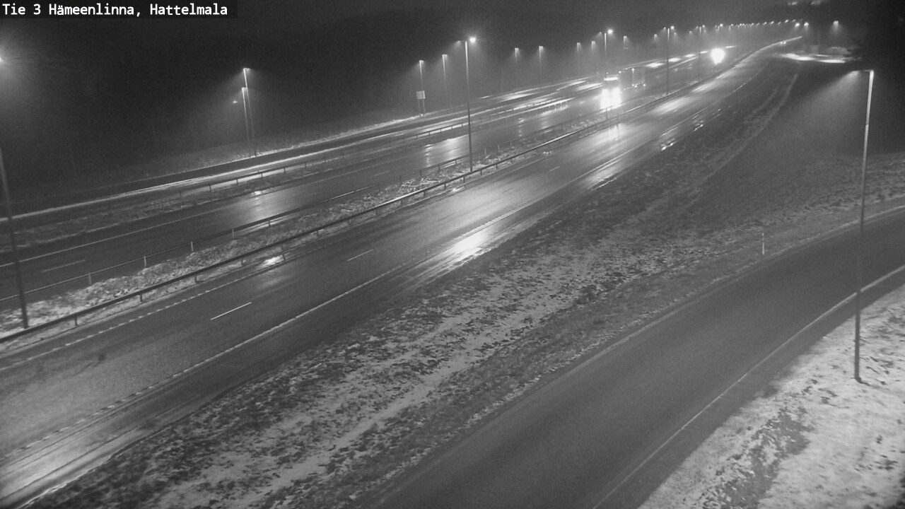 Weather Camera Image Väg 3 Tavastehus, Hattelmala, Hämeenlinna, Kanta-Häme