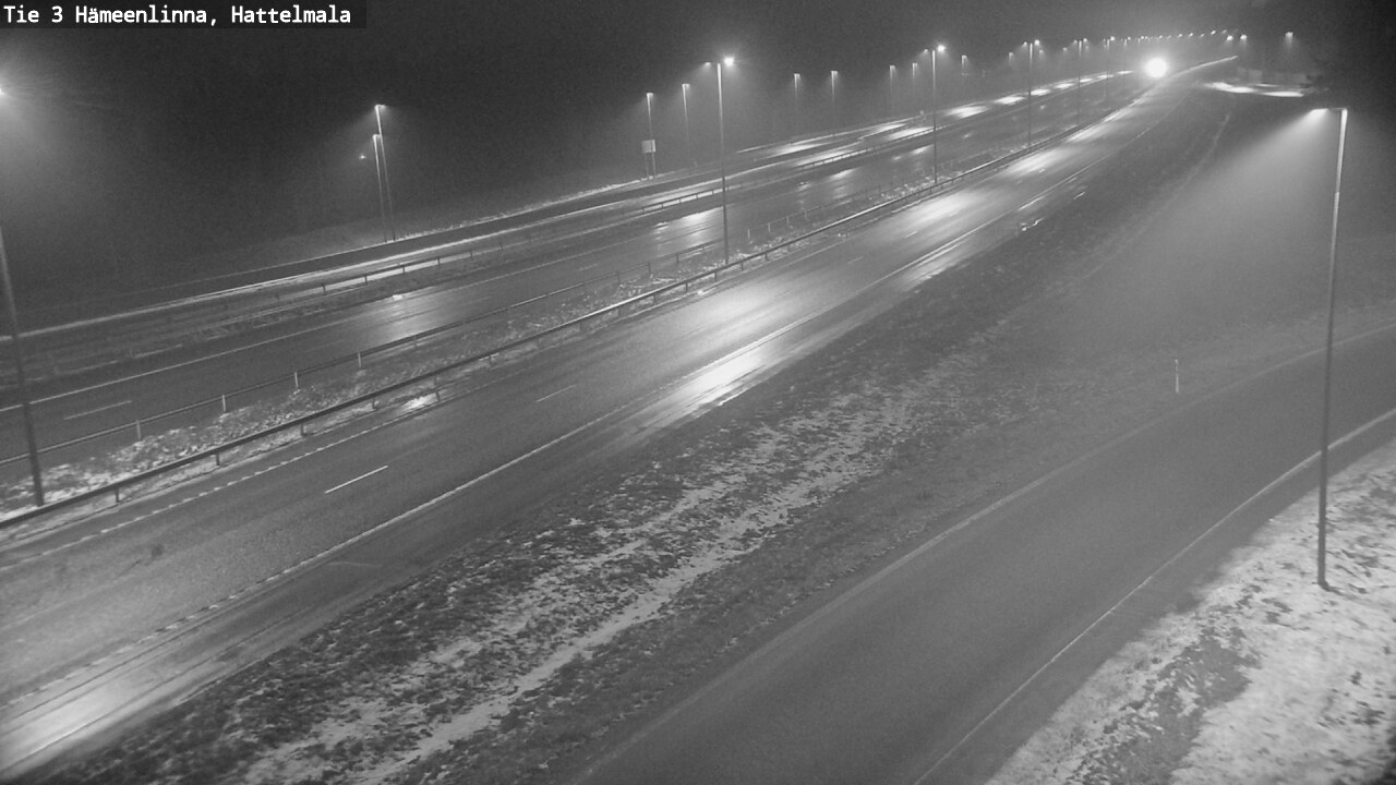 Weather Camera Image Väg 3 Tavastehus, Hattelmala, Hämeenlinna, Kanta-Häme