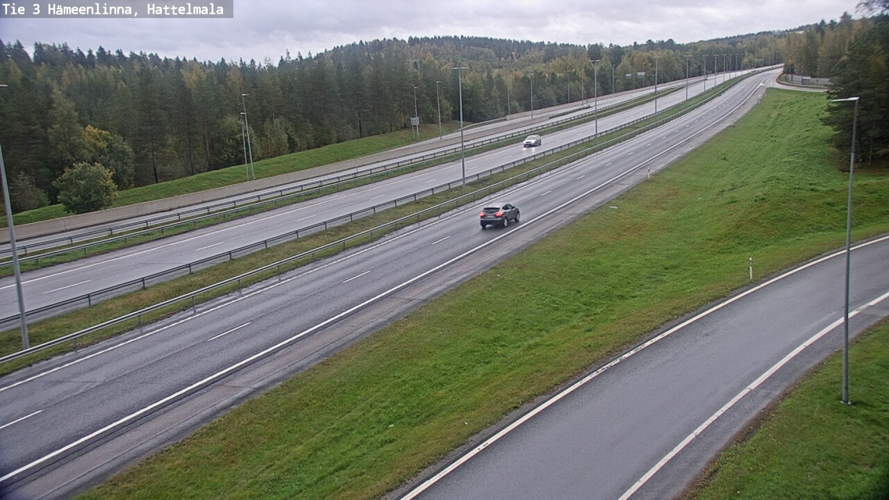 Weather Camera Image Road 3 Hämeenlinna, Hattelmala, Hämeenlinna, Kanta-Häme