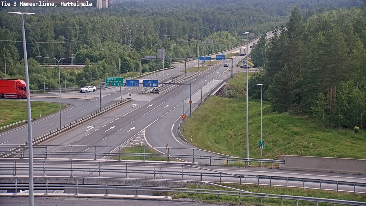 Kelikamerat Kuva Tie 3 Hämeenlinna, Hattelmala, Hämeenlinna, Kanta-Häme