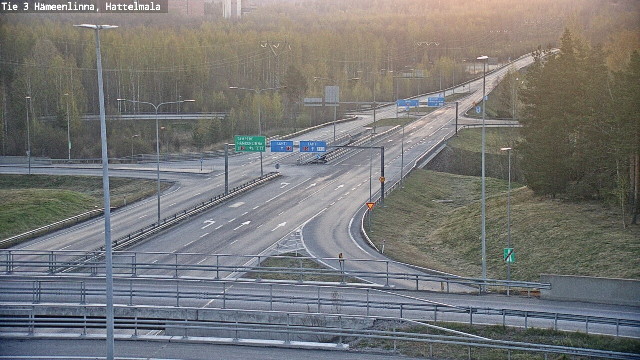 Kelikamerat Kuva Tie 3 Hämeenlinna, Hattelmala, Hämeenlinna, Kanta-Häme