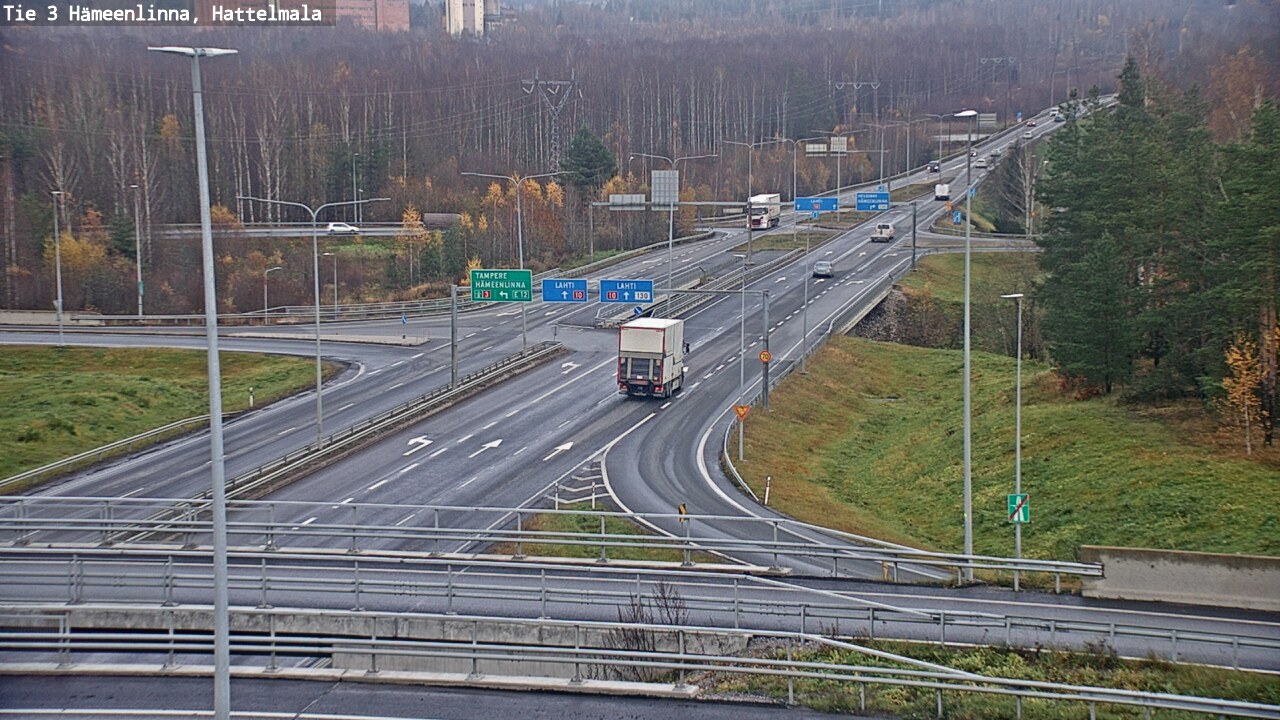 Kelikamerat Kuva Tie 3 Hämeenlinna, Hattelmala, Hämeenlinna, Kanta-Häme