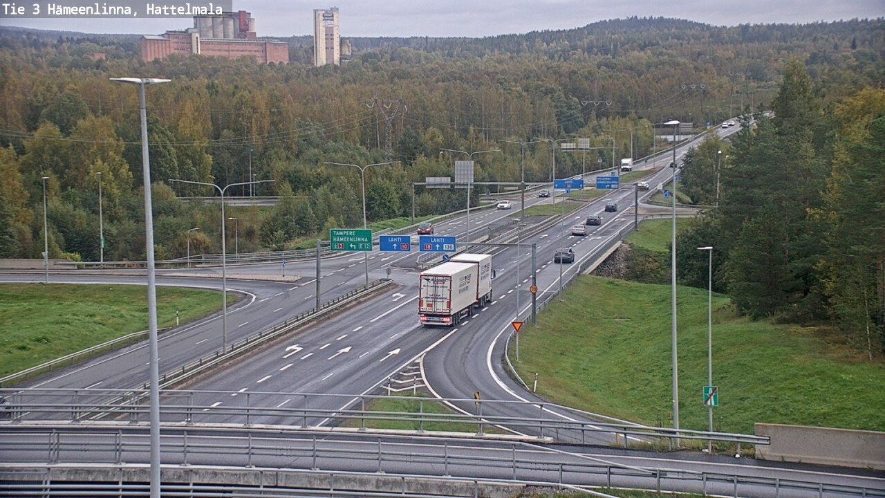Kelikamerat Kuva Tie 3 Hämeenlinna, Hattelmala, Hämeenlinna, Kanta-Häme