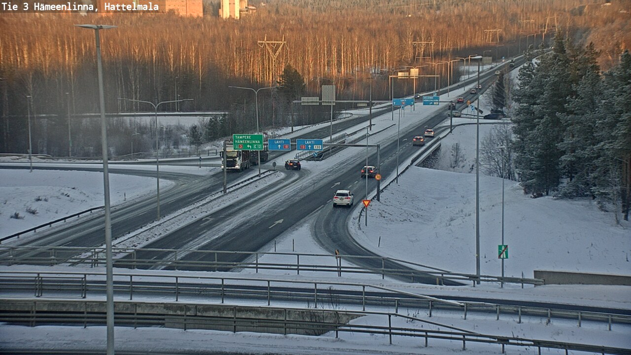 Kelikamerat Kuva Tie 3 Hämeenlinna, Hattelmala, Hämeenlinna, Kanta-Häme