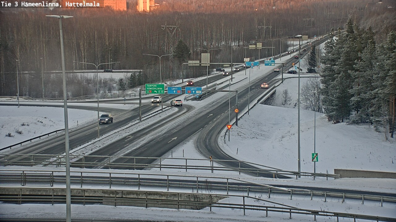 Kelikamerat Kuva Tie 3 Hämeenlinna, Hattelmala, Hämeenlinna, Kanta-Häme