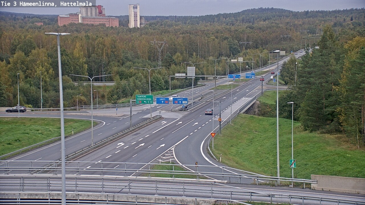 Kelikamerat Kuva Tie 3 Hämeenlinna, Hattelmala, Hämeenlinna, Kanta-Häme
