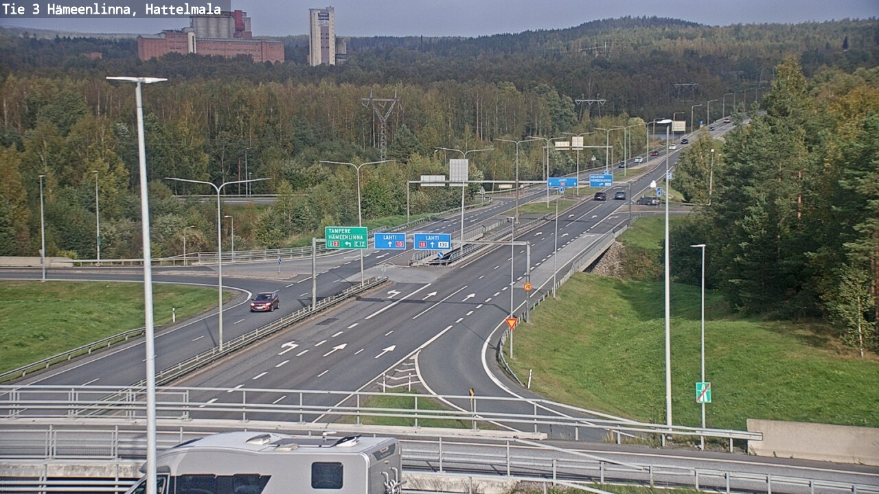 Kelikamerat Kuva Tie 3 Hämeenlinna, Hattelmala, Hämeenlinna, Kanta-Häme