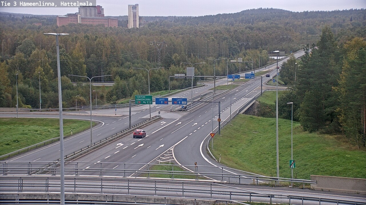 Kelikamerat Kuva Tie 3 Hämeenlinna, Hattelmala, Hämeenlinna, Kanta-Häme