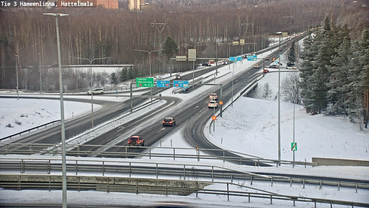 Kelikamerat Kuva Tie 3 Hämeenlinna, Hattelmala, Hämeenlinna, Kanta-Häme