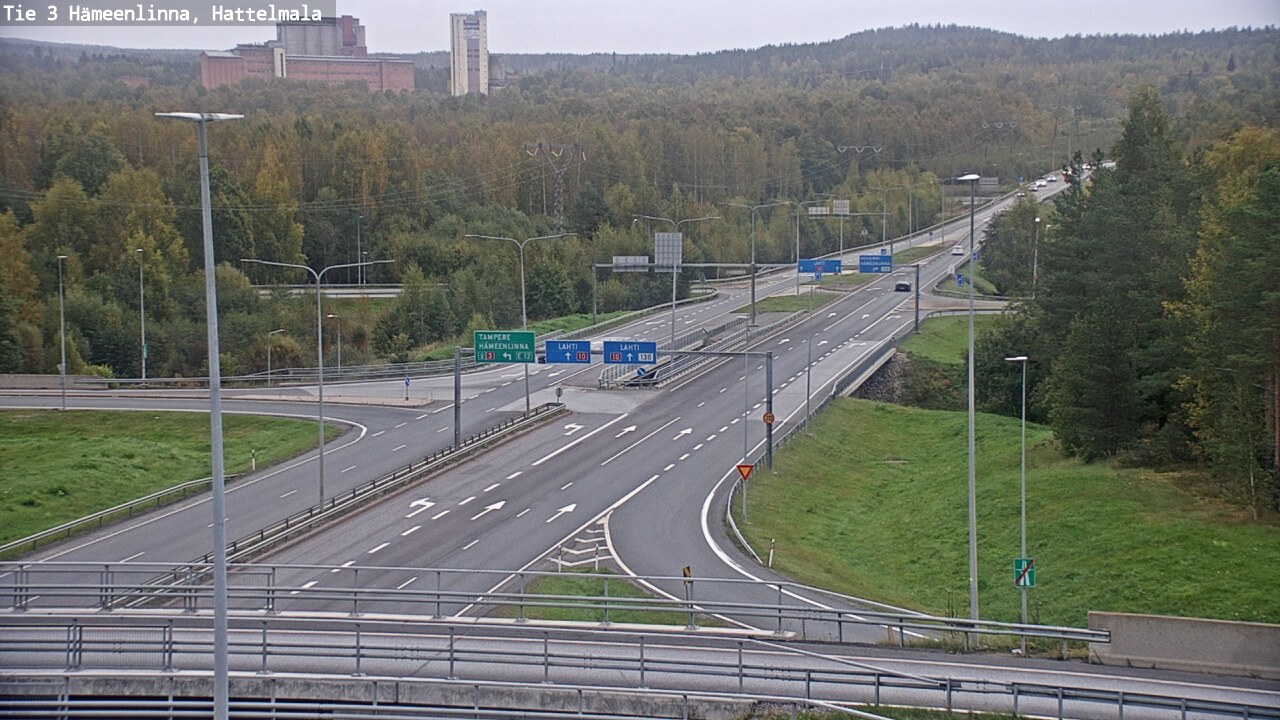 Kelikamerat Kuva Tie 3 Hämeenlinna, Hattelmala, Hämeenlinna, Kanta-Häme